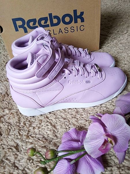 Кросівки хайтопи шкіра Reebok Classic Freestyle Hi розмір 37,5 