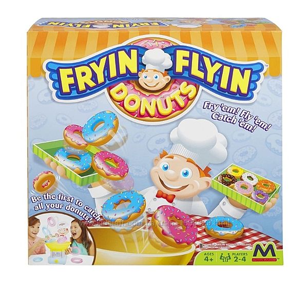 Maya Games Fryin Flyin Donuts it 34155 Настільна гра Літаючі пончики