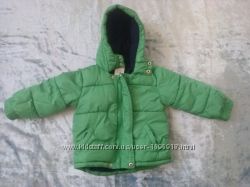 Демісезонна-зимова зелена куртка Baby 9-12 міс